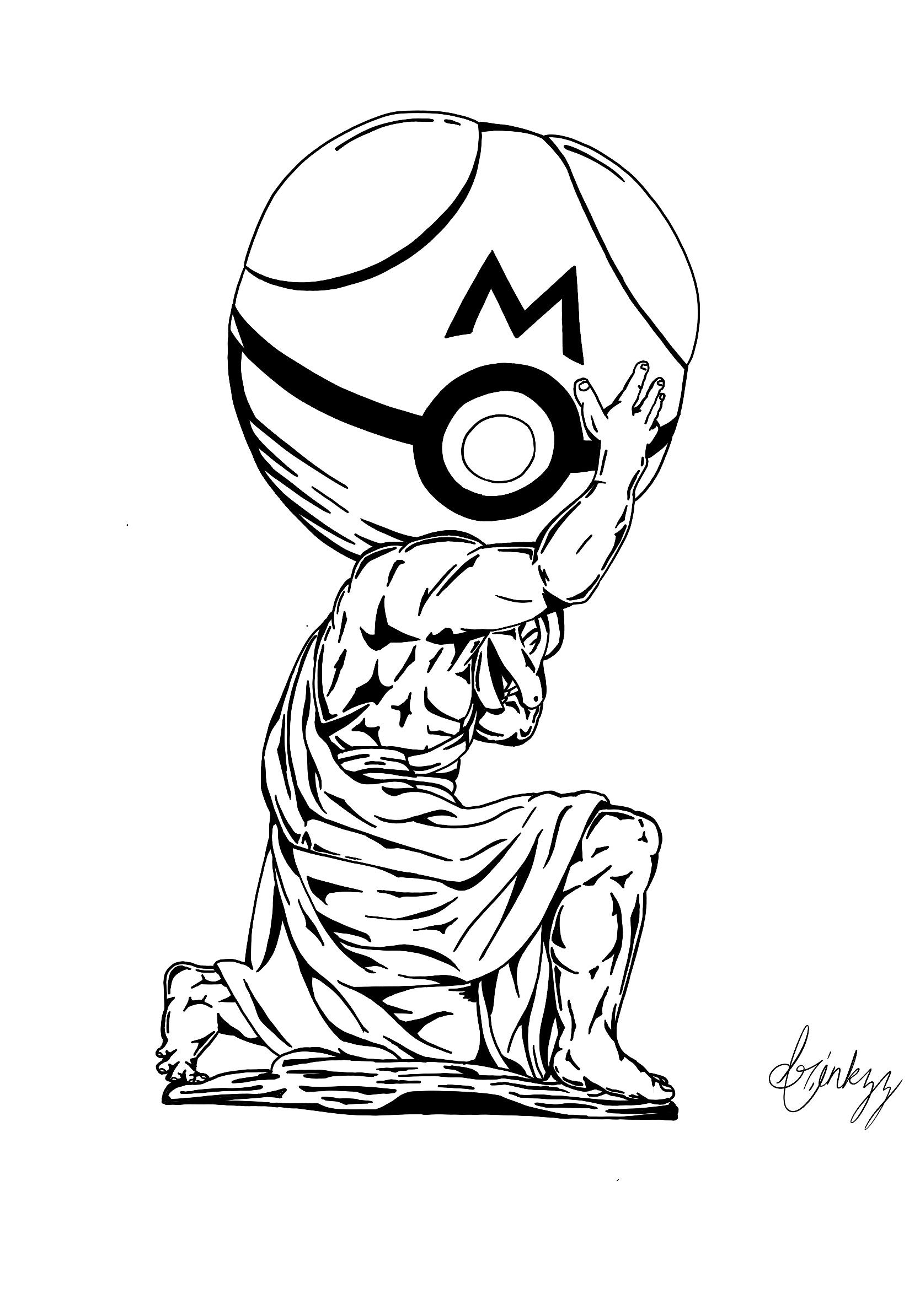 171+ Mega Pokemon Coloring Pages Printable 140