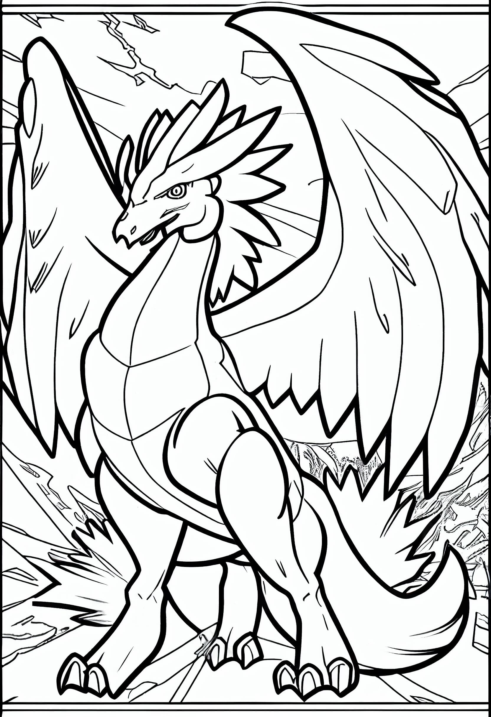 171+ Mega Pokemon Coloring Pages Printable 142