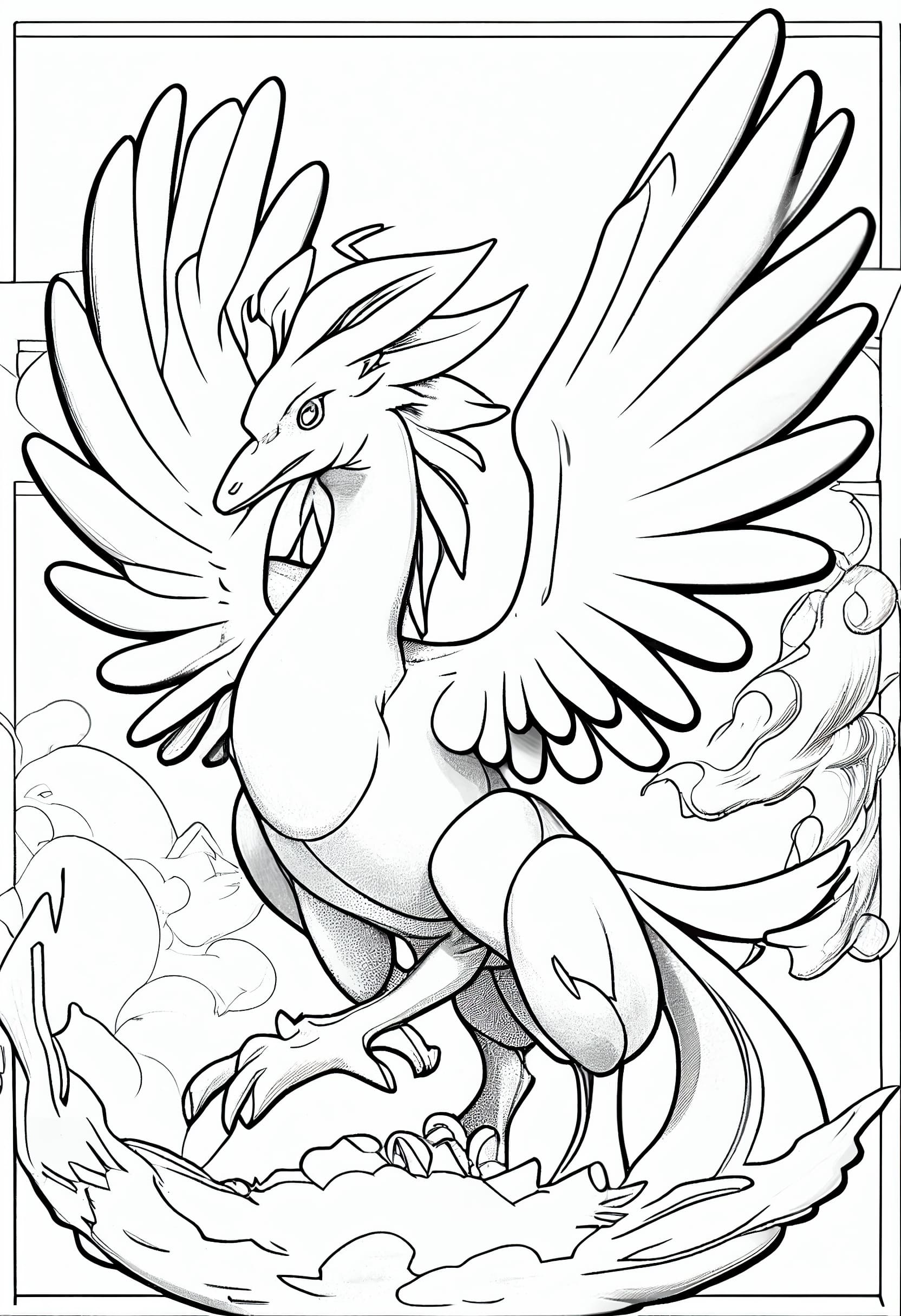 171+ Mega Pokemon Coloring Pages Printable 143