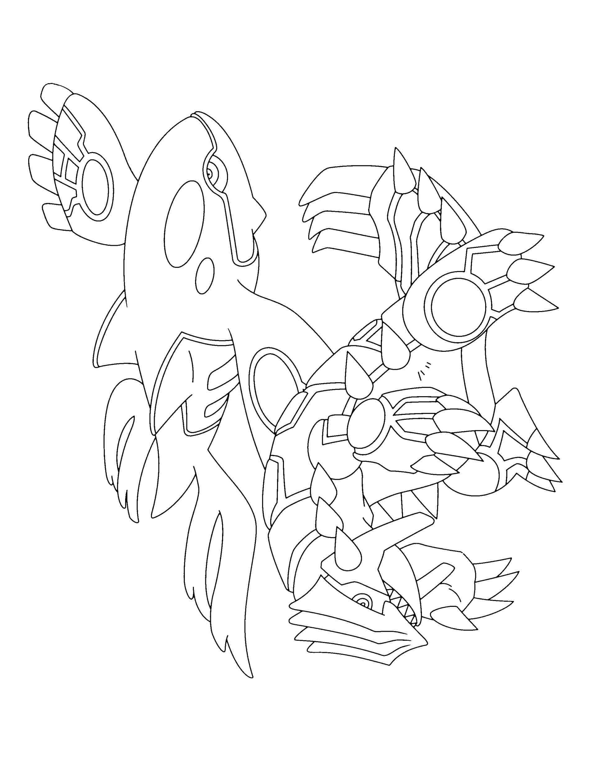 171+ Mega Pokemon Coloring Pages Printable 150