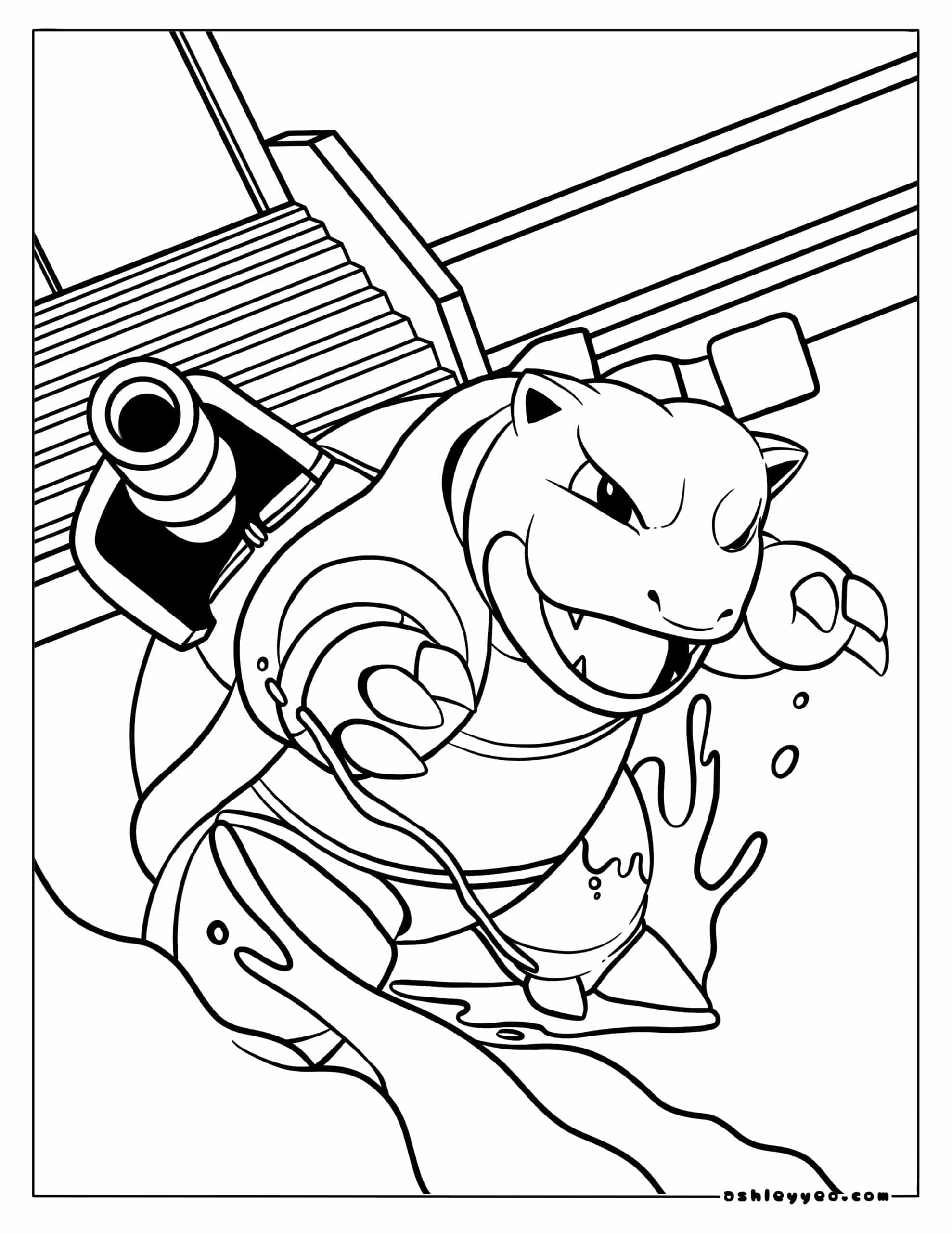 171+ Mega Pokemon Coloring Pages Printable 160