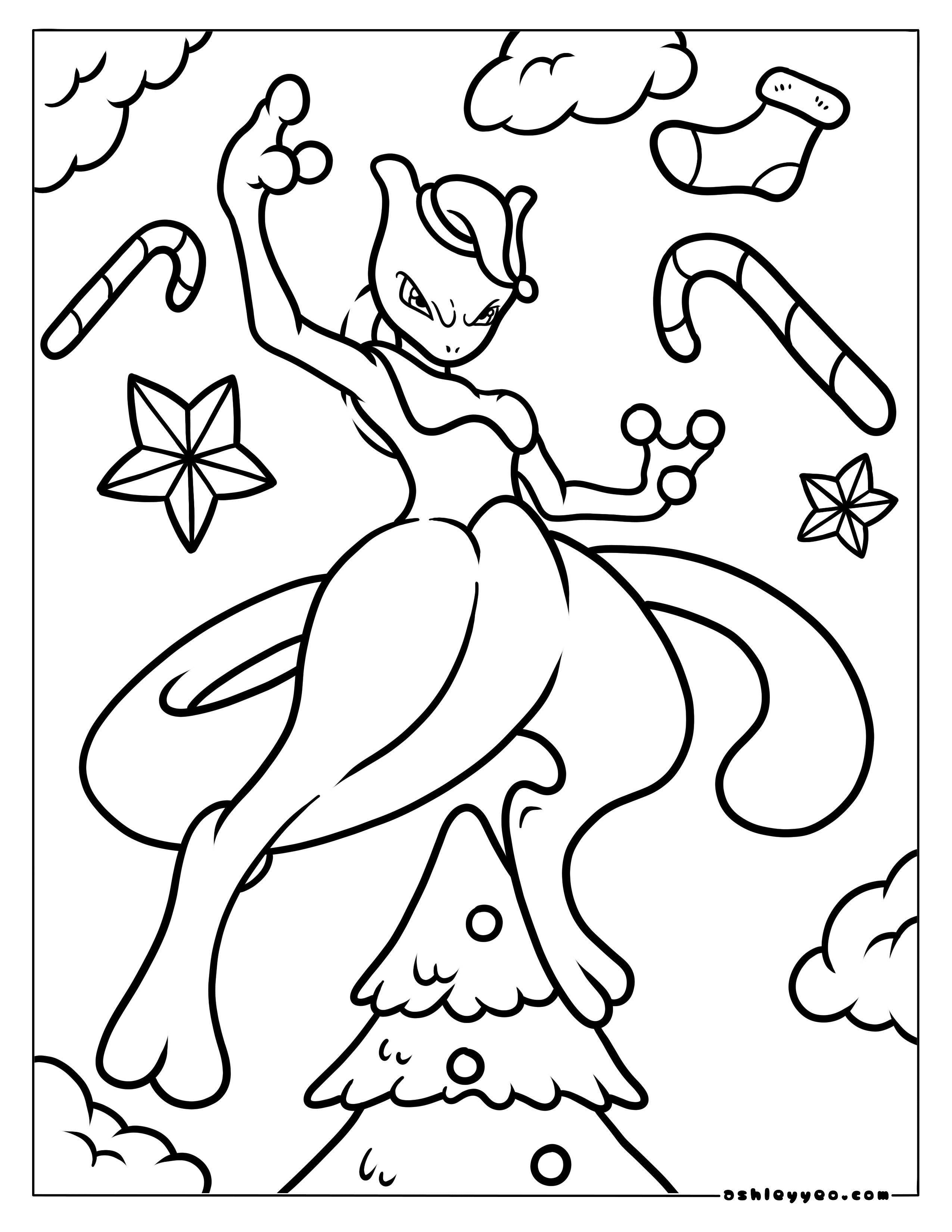 171+ Mega Pokemon Coloring Pages Printable 176