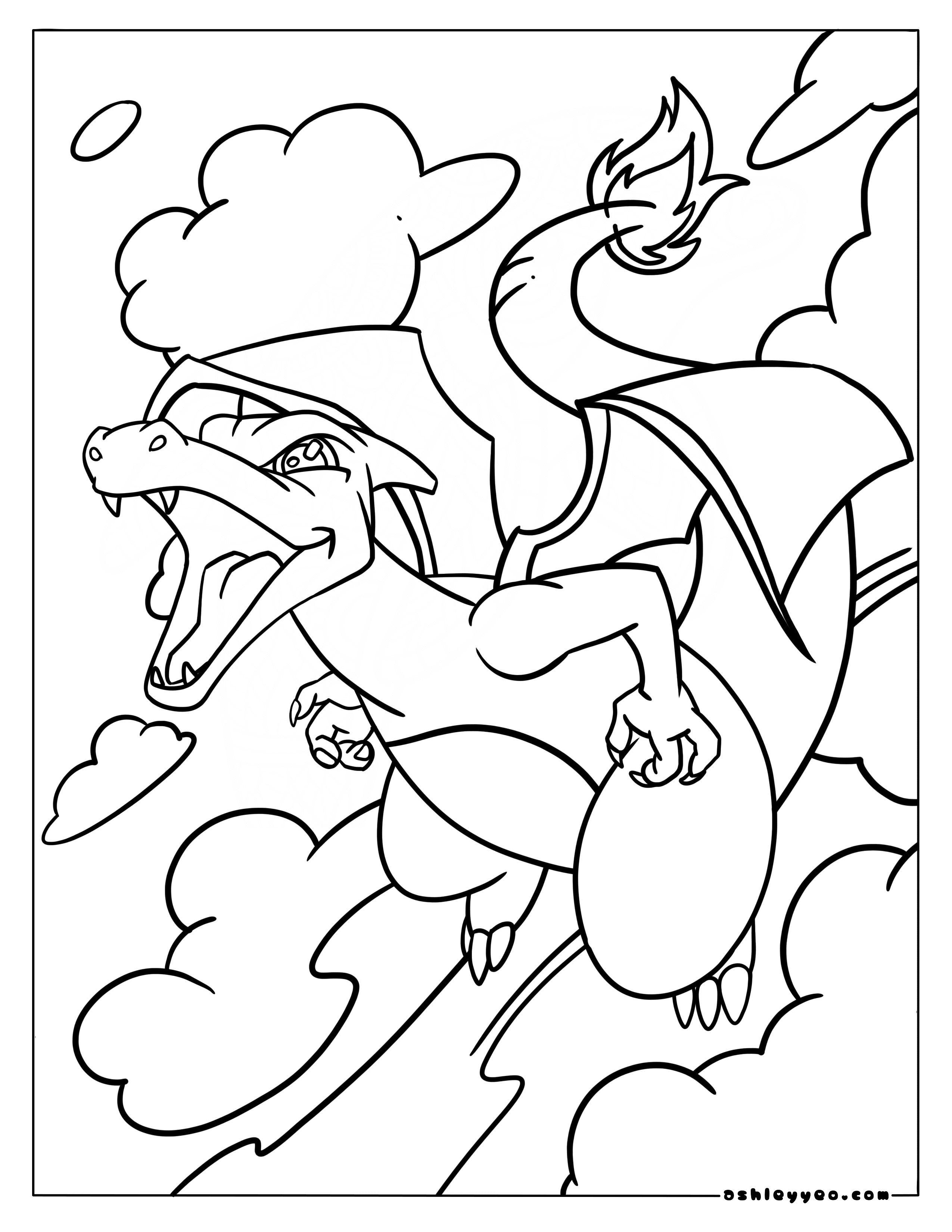 171+ Mega Pokemon Coloring Pages Printable 177