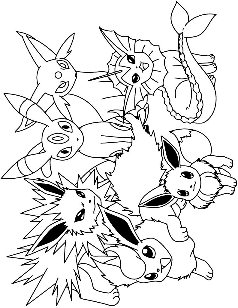 171+ Mega Pokemon Coloring Pages Printable 22