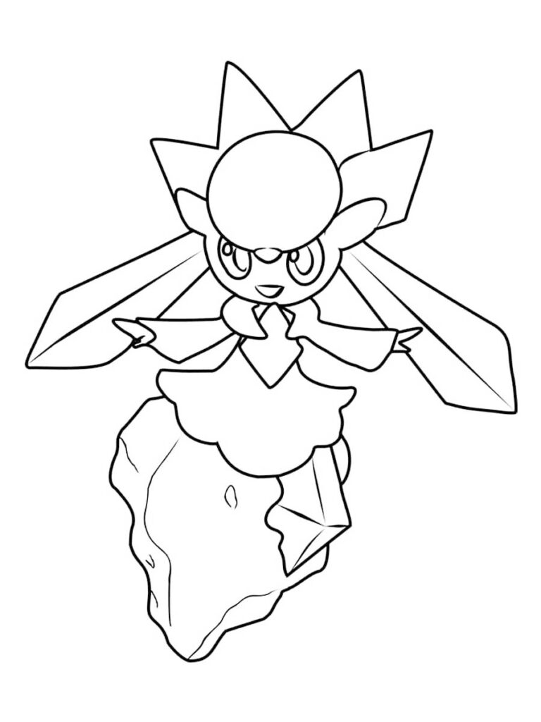 171+ Mega Pokemon Coloring Pages Printable 4