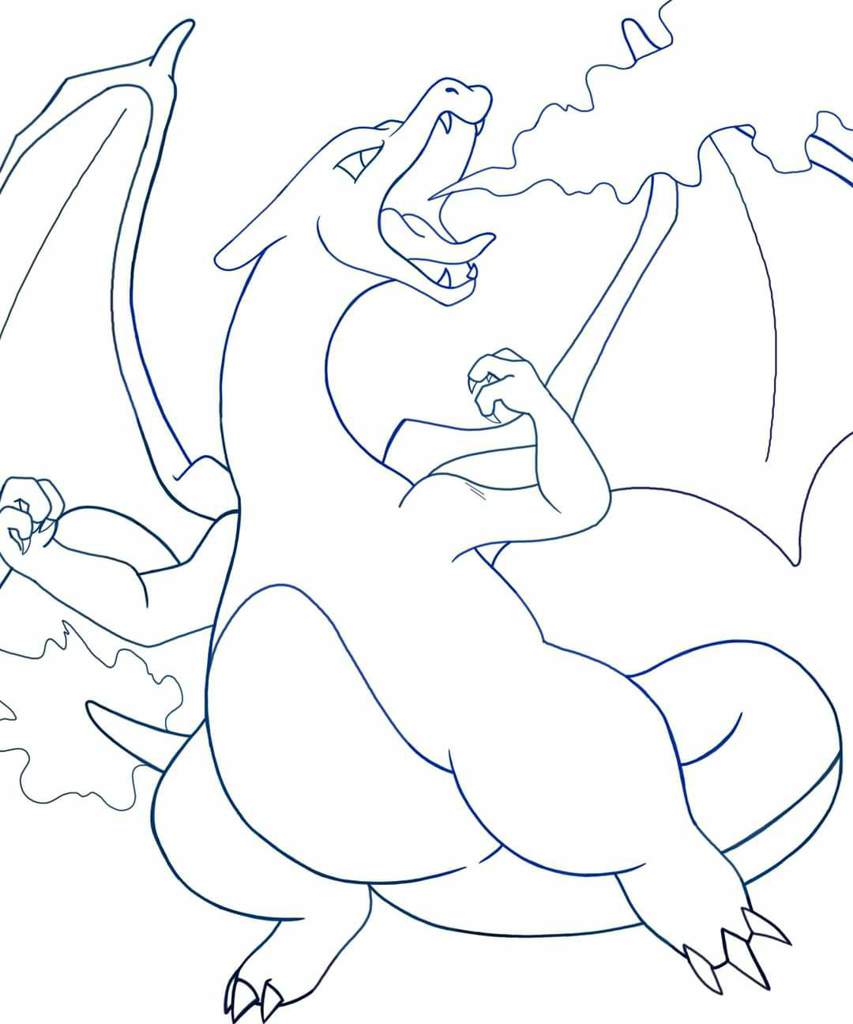 171+ Mega Pokemon Coloring Pages Printable 40