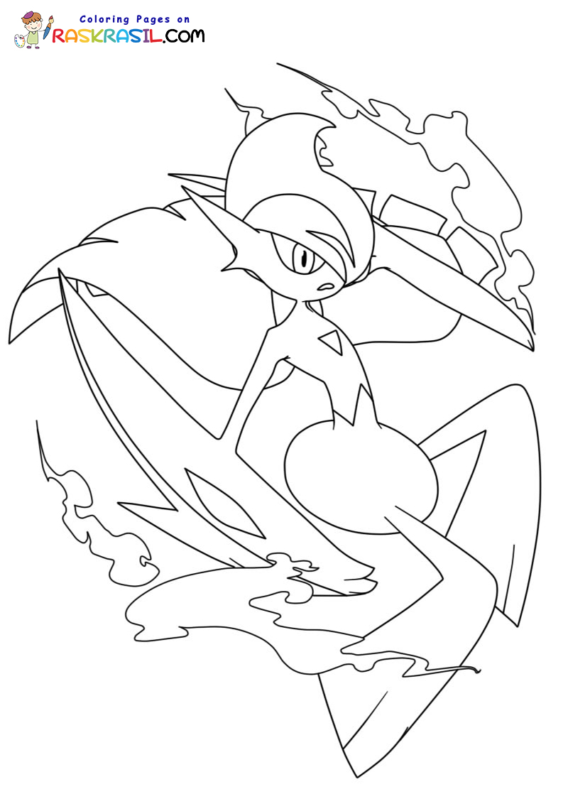 171+ Mega Pokemon Coloring Pages Printable 45