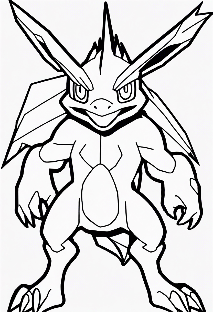 171+ Mega Pokemon Coloring Pages Printable 50