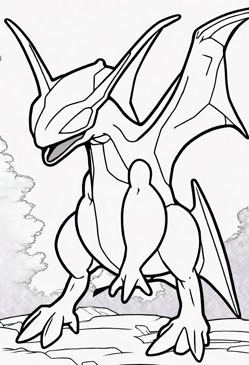 171+ Mega Pokemon Coloring Pages Printable 51