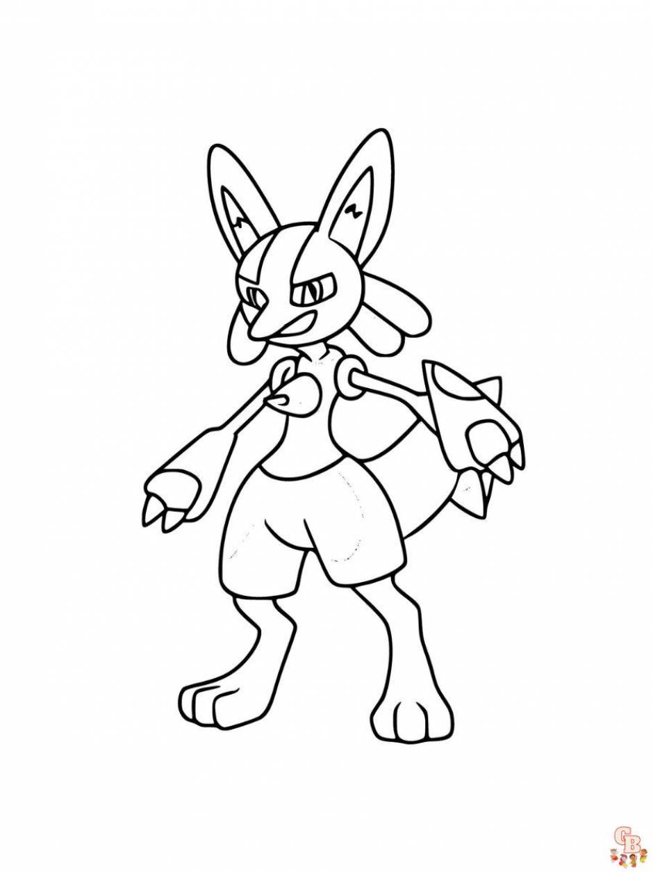 171+ Mega Pokemon Coloring Pages Printable 66