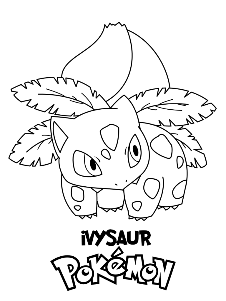 171+ Mega Pokemon Coloring Pages Printable 7