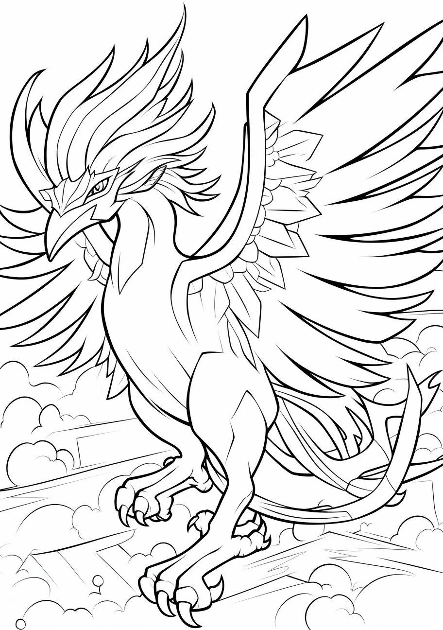 171+ Mega Pokemon Coloring Pages Printable 76