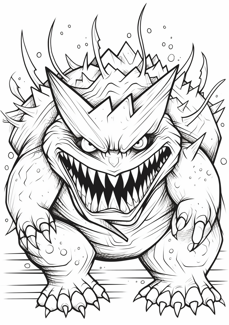 171+ Mega Pokemon Coloring Pages Printable 81