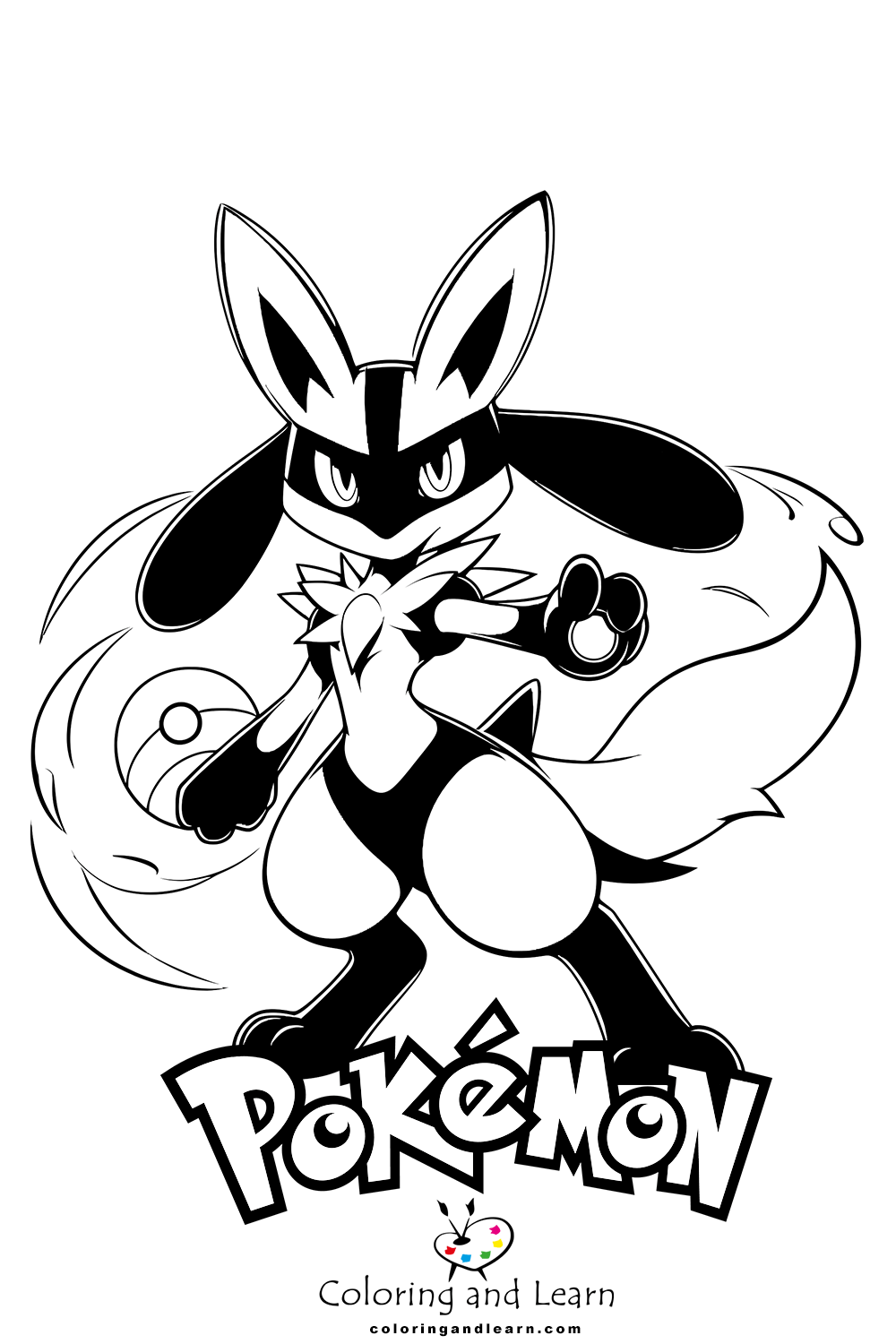 171+ Mega Pokemon Coloring Pages Printable 93