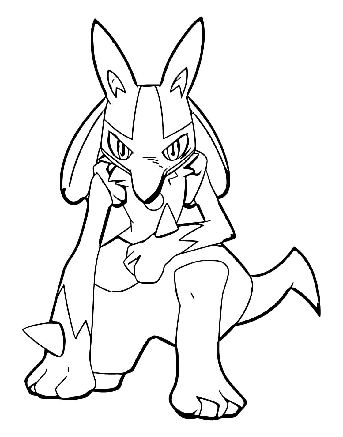 171+ Mega Pokemon Coloring Pages Printable 98