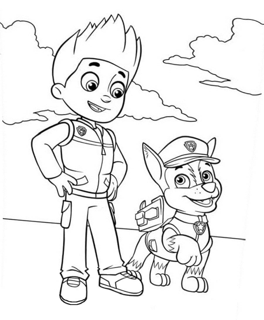 171 Mighty Pups Movie Coloring Pages Printable 103