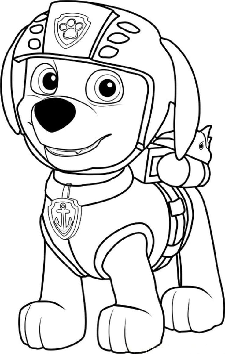 171 Mighty Pups Movie Coloring Pages Printable 107