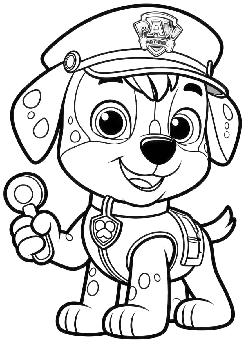 171 Mighty Pups Movie Coloring Pages Printable 118