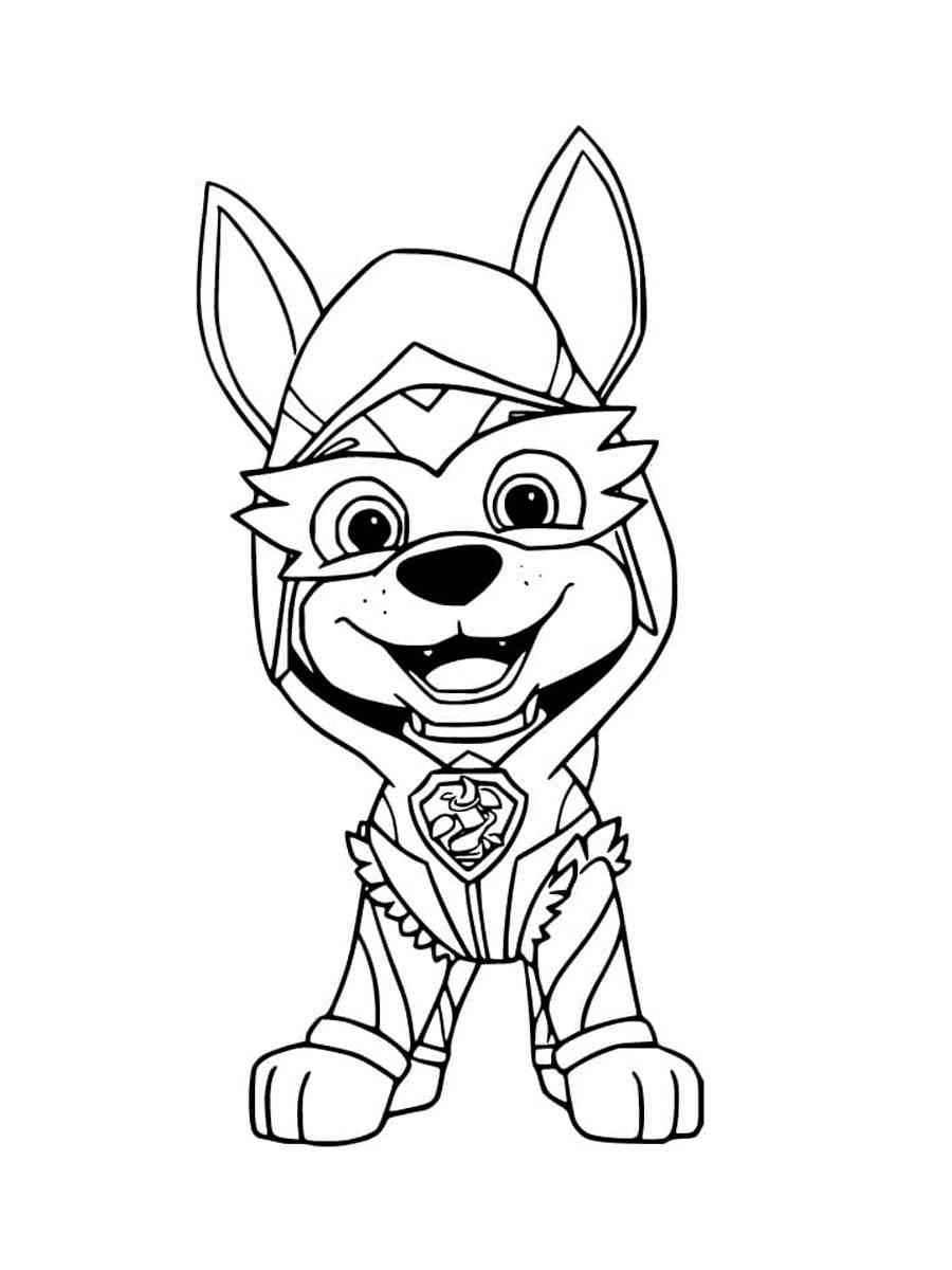 171 Mighty Pups Movie Coloring Pages Printable 13