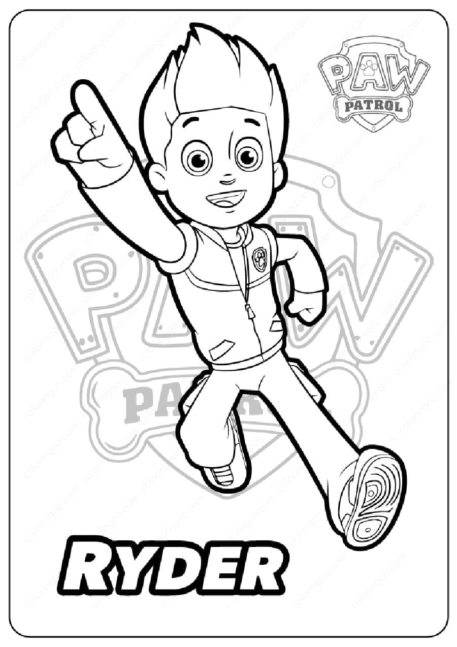 171 Mighty Pups Movie Coloring Pages Printable 140