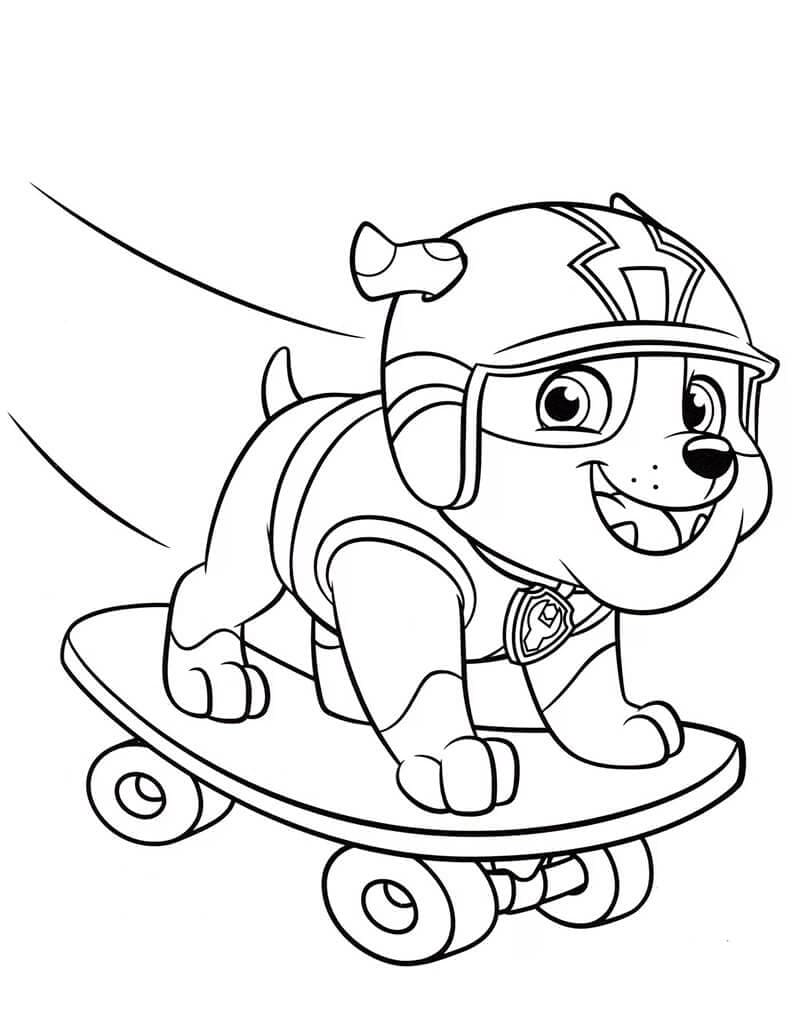 171 Mighty Pups Movie Coloring Pages Printable 143