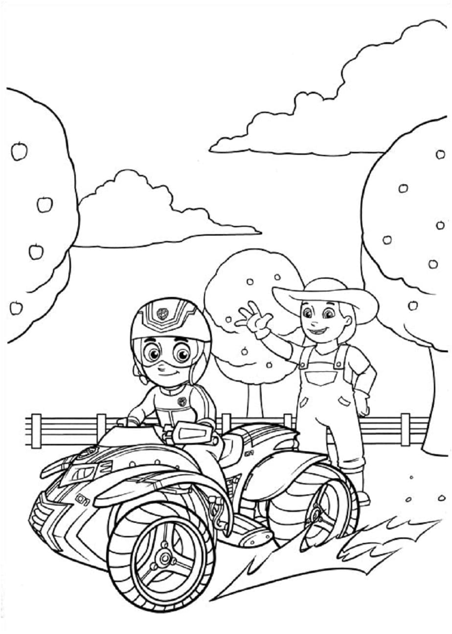 171 Mighty Pups Movie Coloring Pages Printable 146