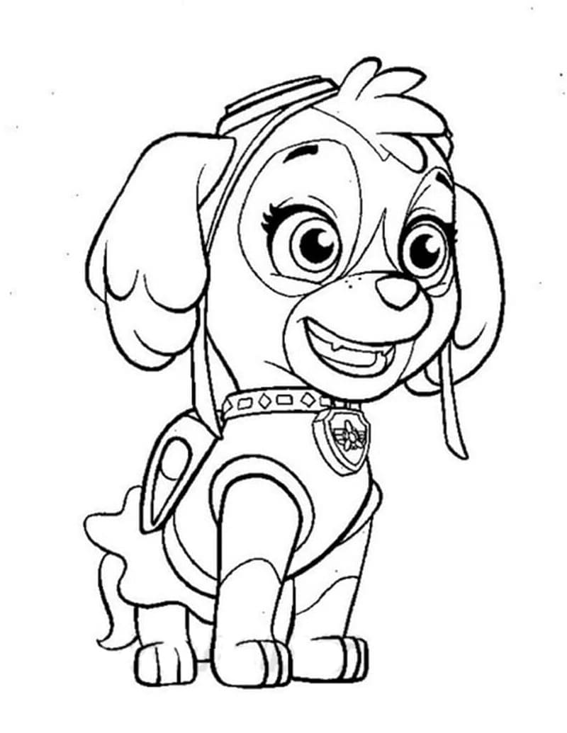 171 Mighty Pups Movie Coloring Pages Printable 17