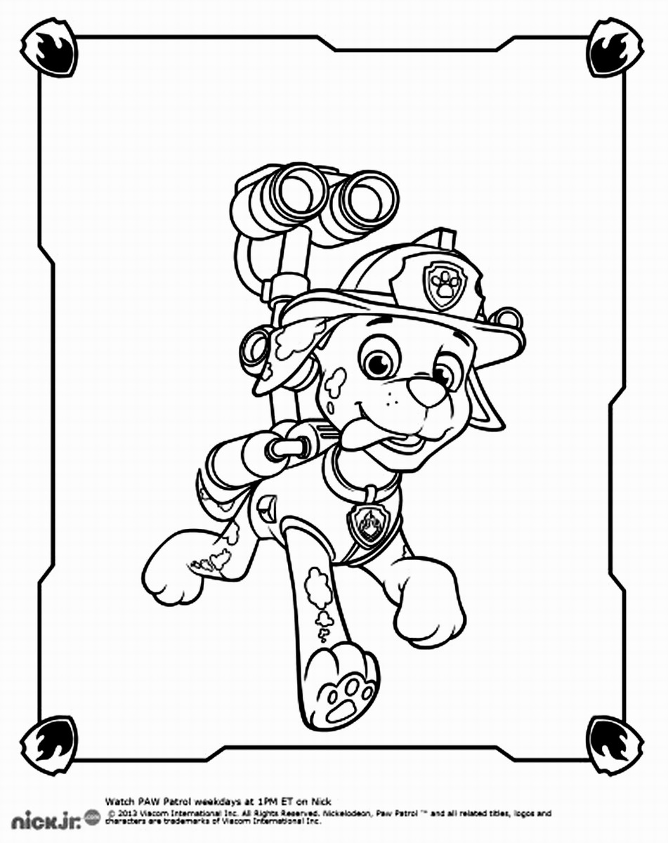 171 Mighty Pups Movie Coloring Pages Printable 2