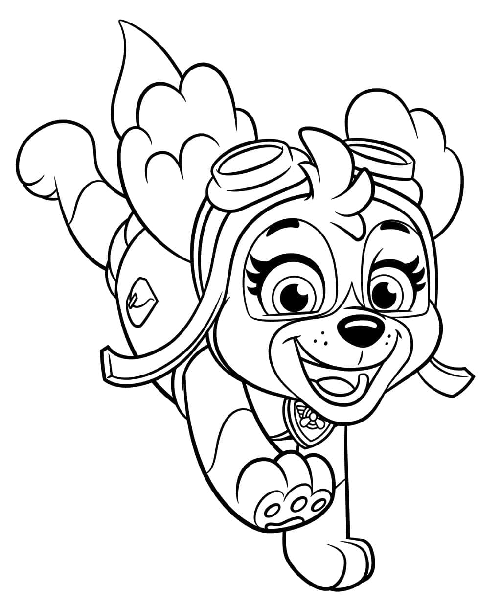 171 Mighty Pups Movie Coloring Pages Printable 28