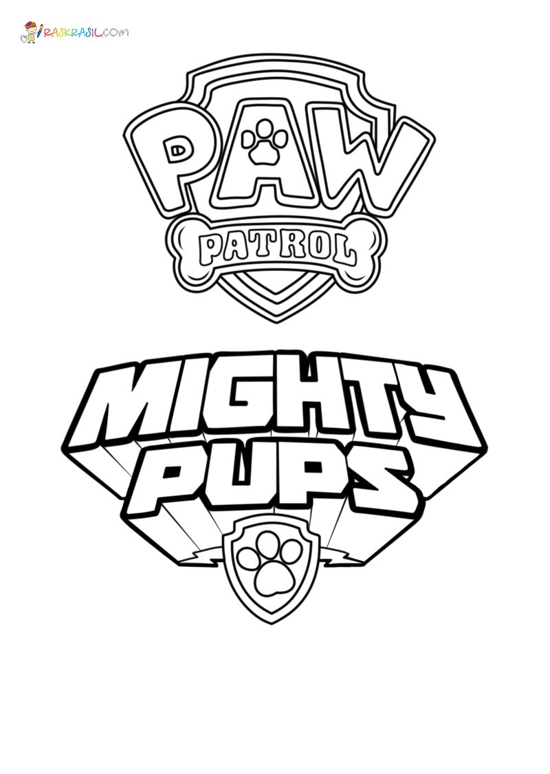 171 Mighty Pups Movie Coloring Pages Printable 29