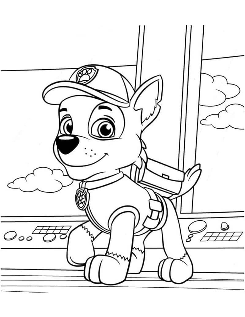 171 Mighty Pups Movie Coloring Pages Printable 37