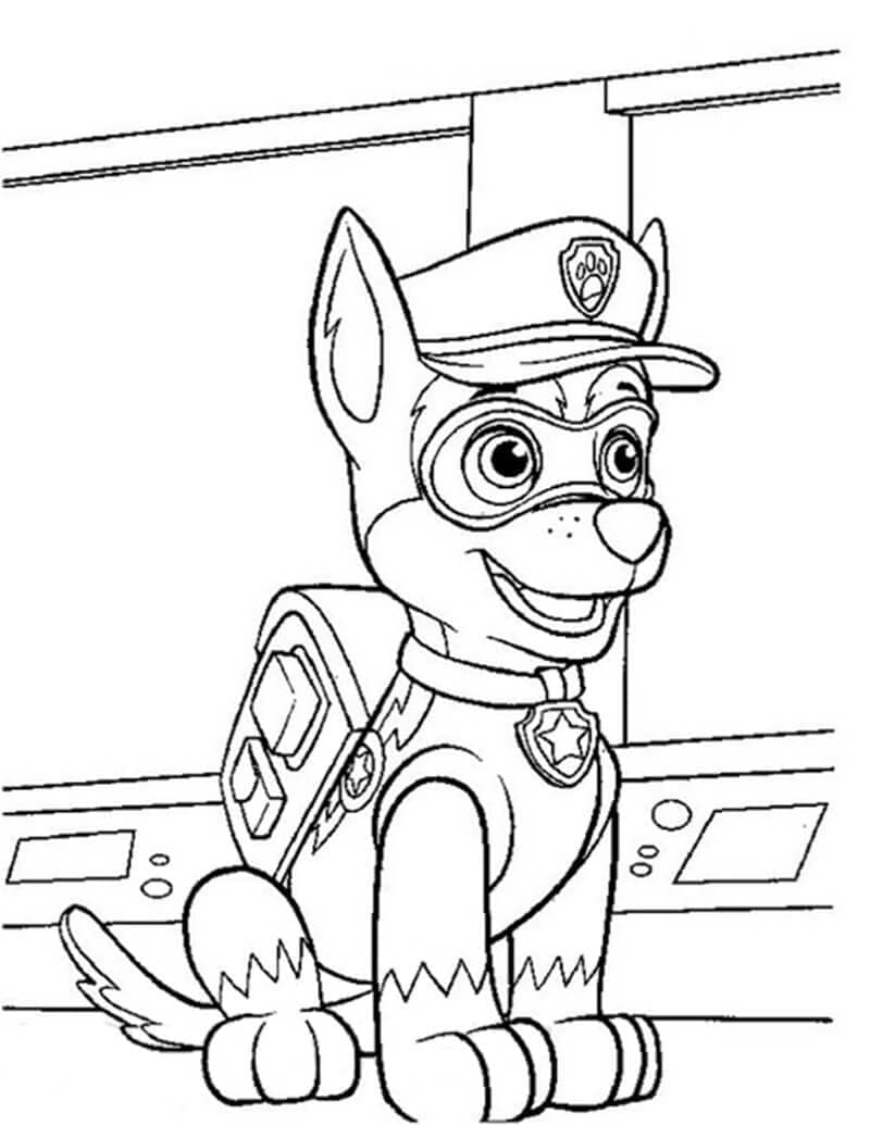 171 Mighty Pups Movie Coloring Pages Printable 5