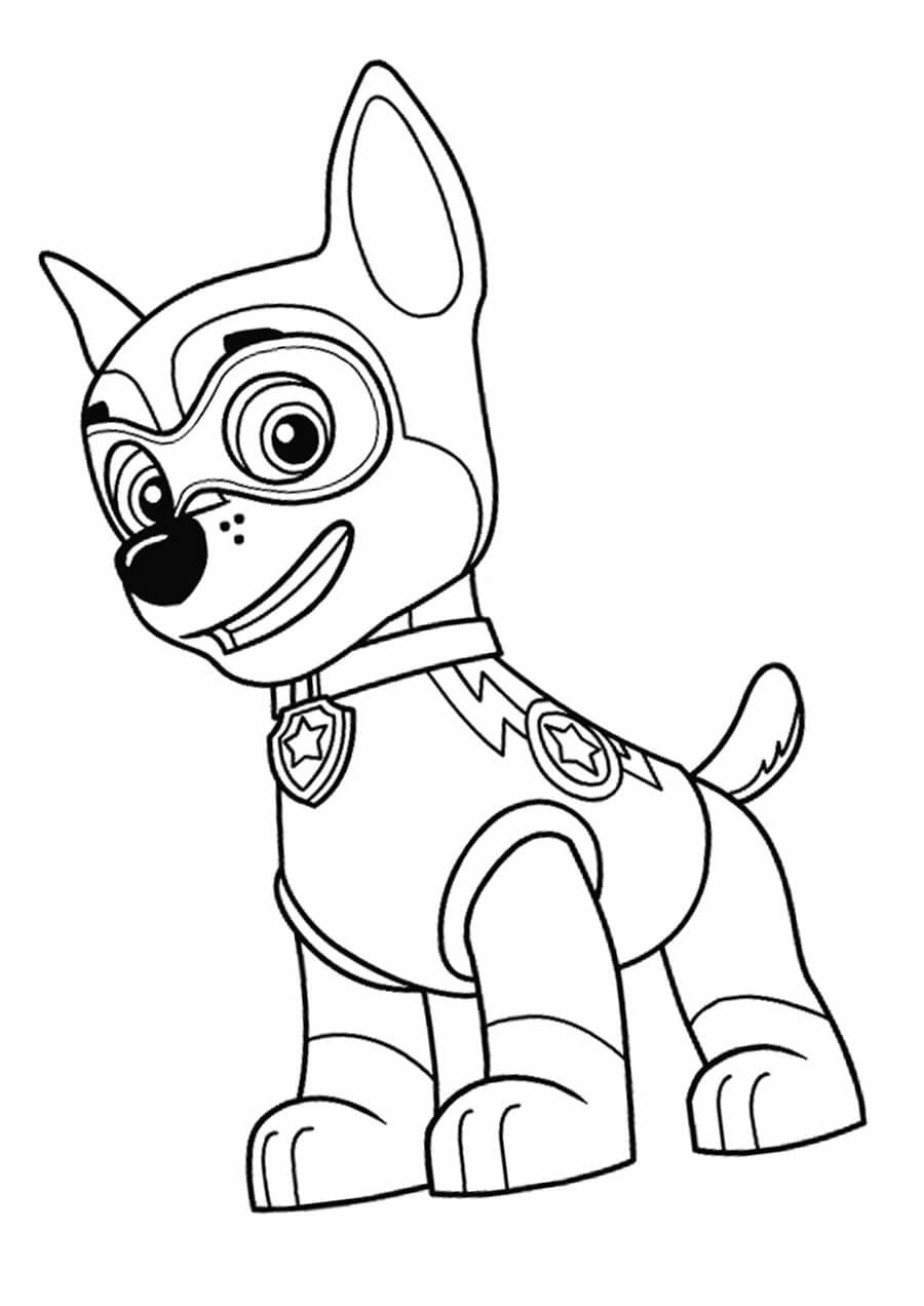 171 Mighty Pups Movie Coloring Pages Printable 50