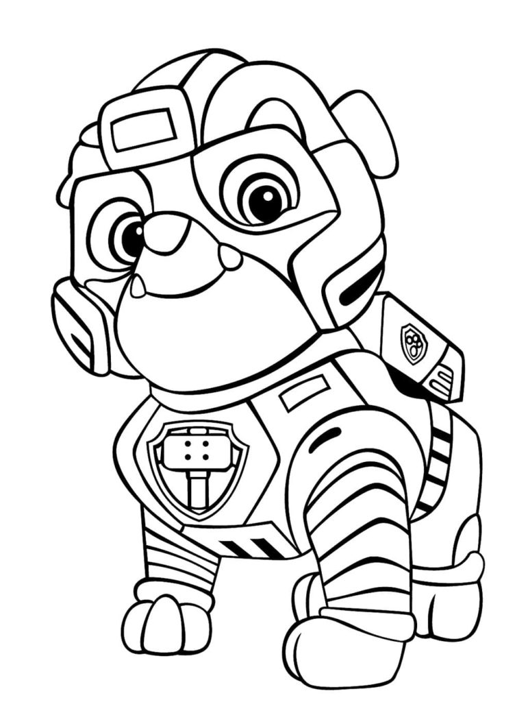 171 Mighty Pups Movie Coloring Pages Printable 52