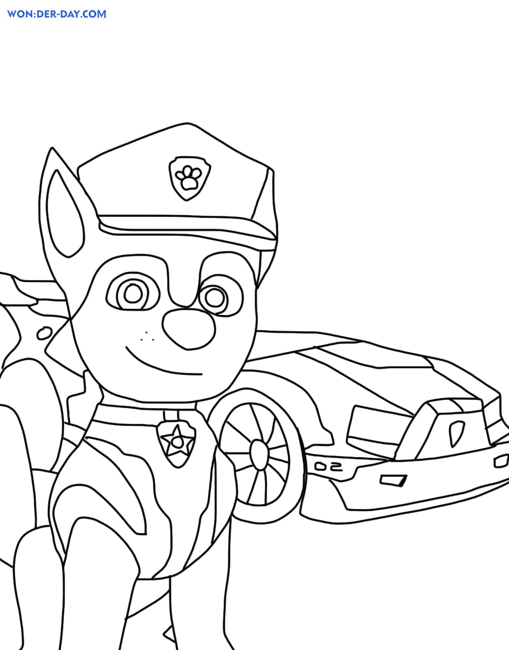 171 Mighty Pups Movie Coloring Pages Printable 58