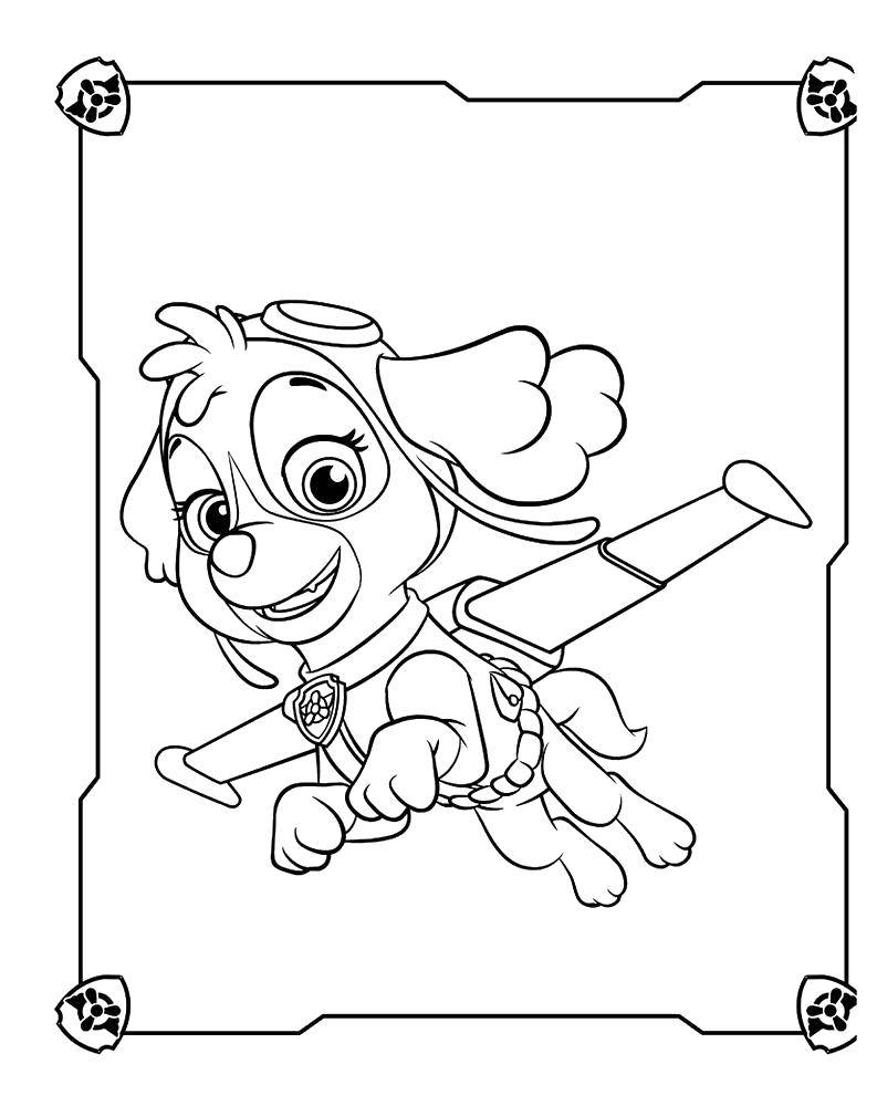 171 Mighty Pups Movie Coloring Pages Printable 60