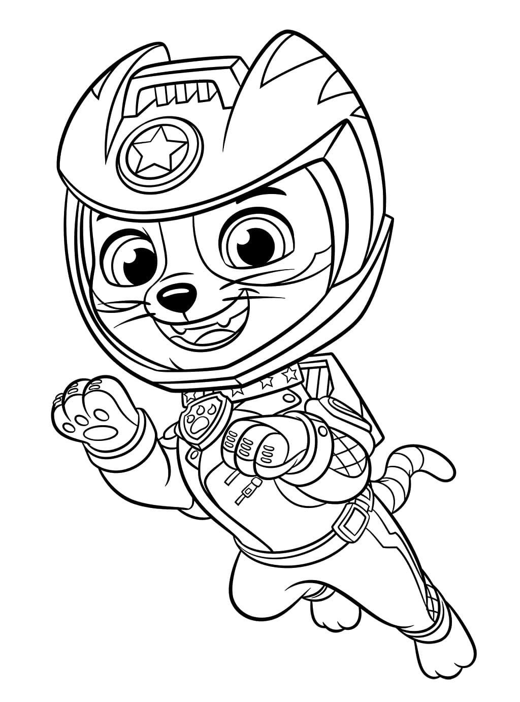 171 Mighty Pups Movie Coloring Pages Printable 7