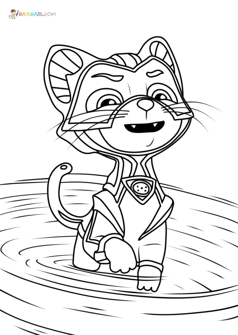 171 Mighty Pups Movie Coloring Pages Printable 72