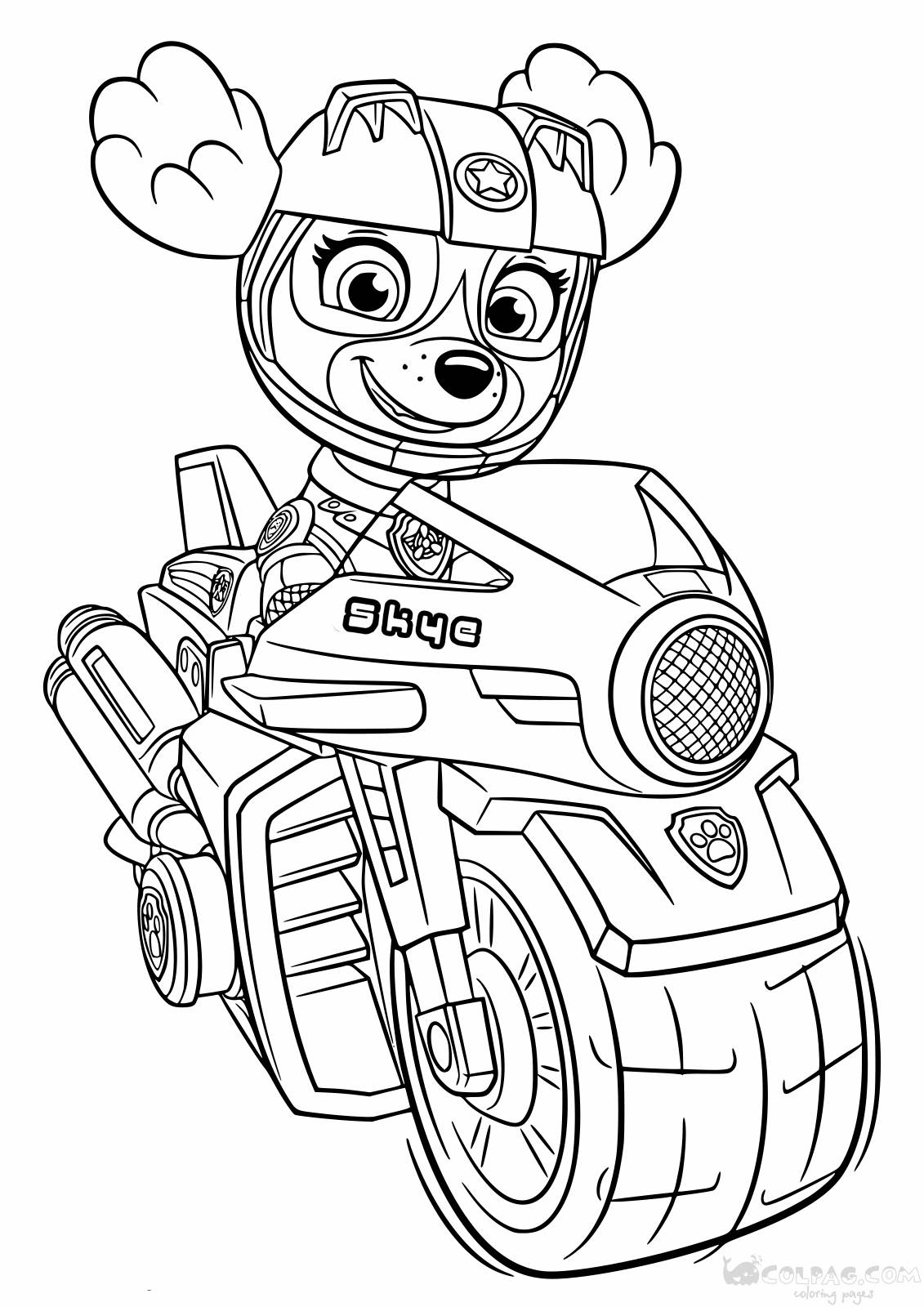 171 Mighty Pups Movie Coloring Pages Printable 76