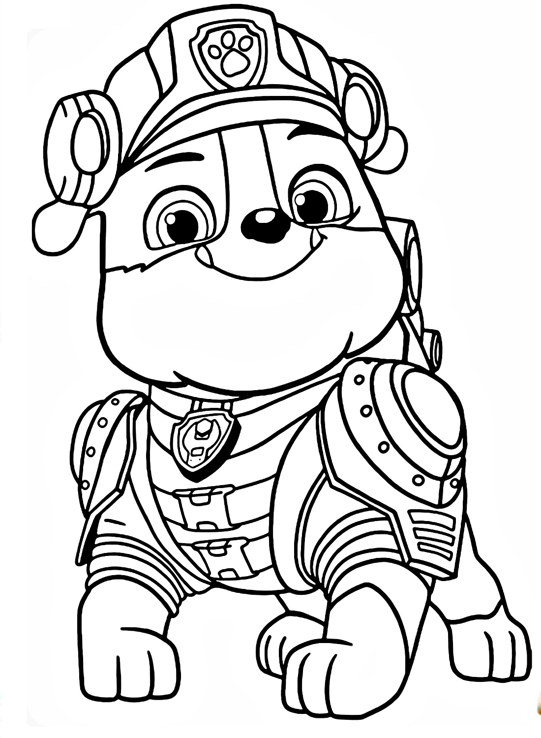 171 Mighty Pups Movie Coloring Pages Printable 77