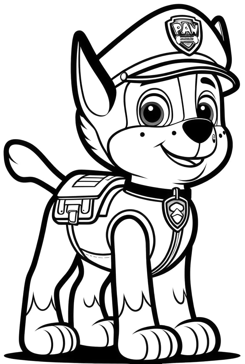 171 Mighty Pups Movie Coloring Pages Printable 85