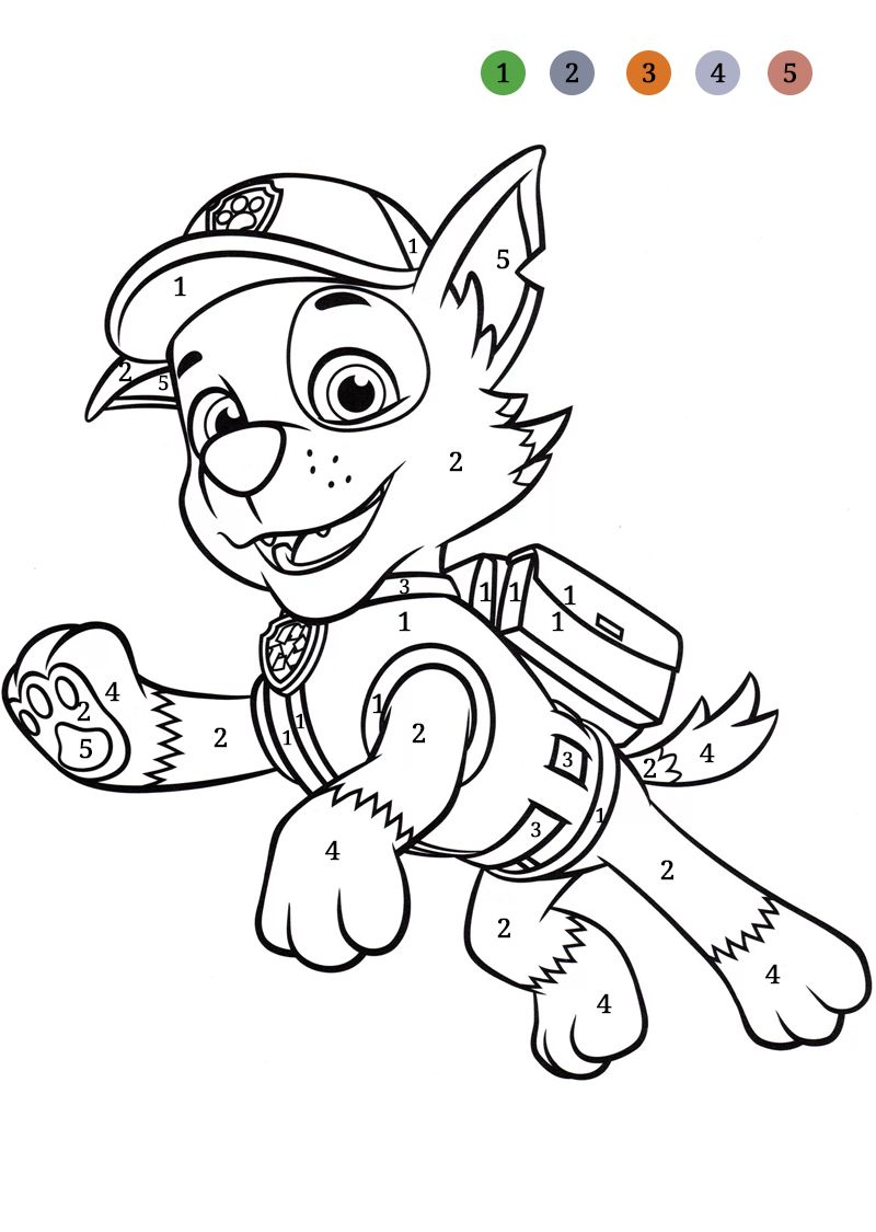 171 Mighty Pups Movie Coloring Pages Printable 87