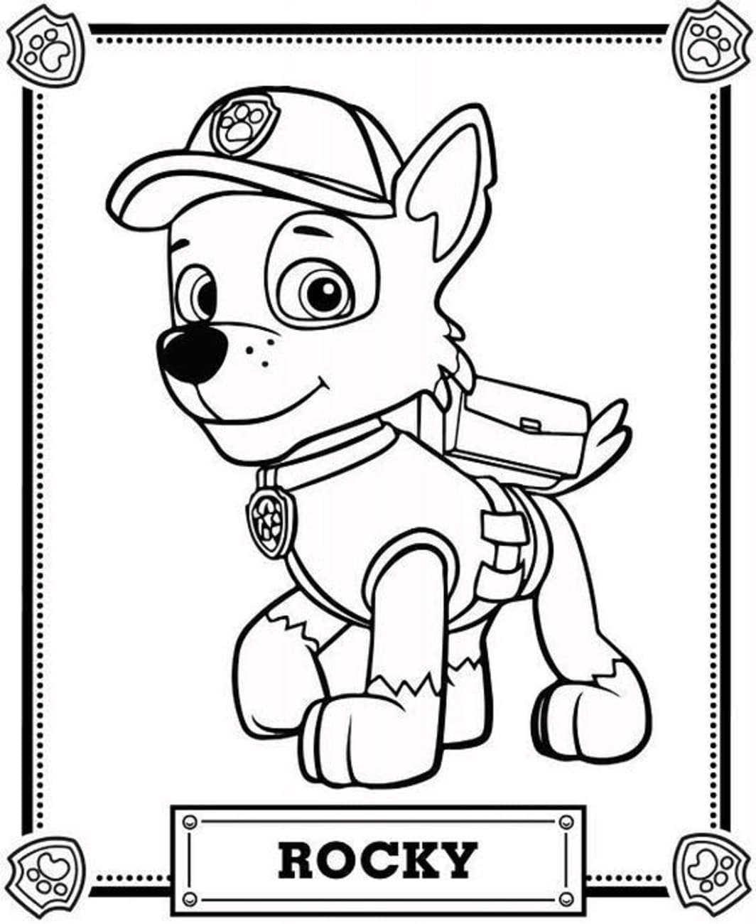 171 Mighty Pups Movie Coloring Pages Printable 89