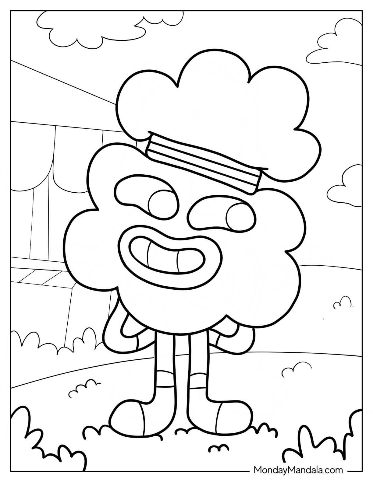 191+ Coloring Pages Garten of BanBan Printable 153