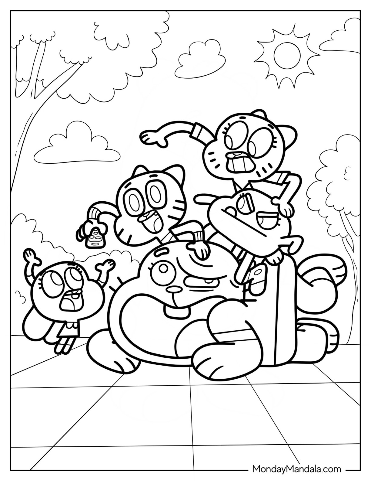 191+ Coloring Pages Garten of BanBan Printable 161