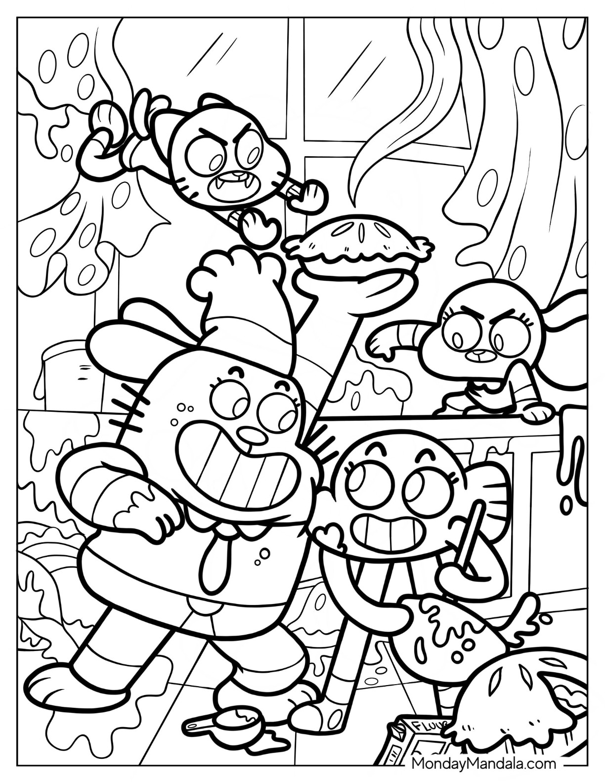 191+ Coloring Pages Garten of BanBan Printable 192