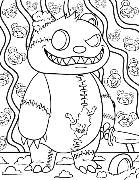 191+ Coloring Pages Garten of BanBan Printable 85