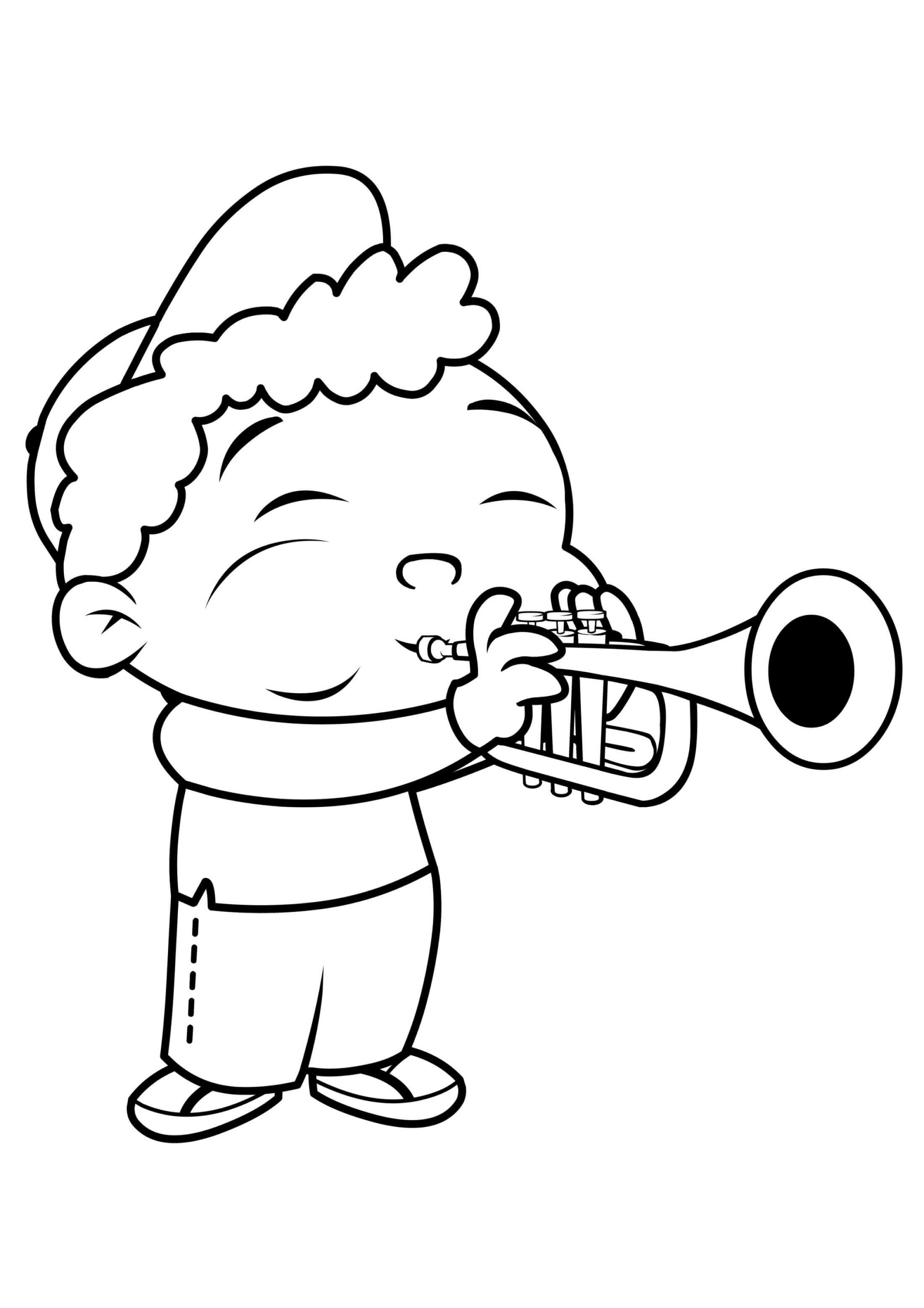 195 Trombone Coloring Pages Printable 29