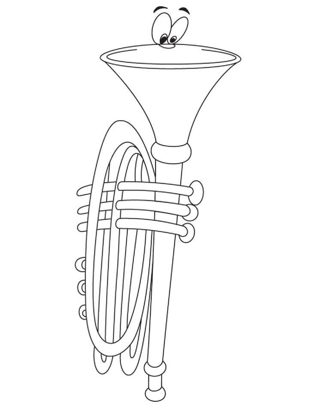 195 Trombone Coloring Pages Printable 42