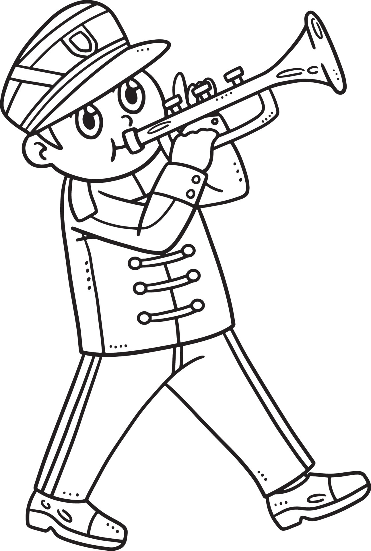 195 Trombone Coloring Pages Printable 6